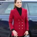 Kate Middleton Catherine Red Blazer