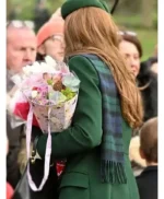 Kate Middleton Green Wool Coat