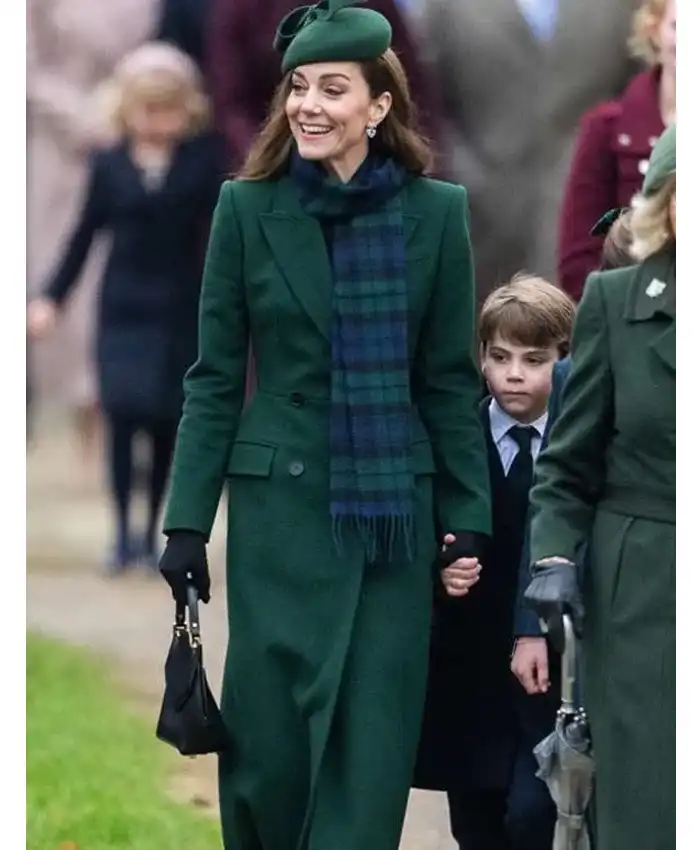 Kate Middleton Green Wool Coat Kate Middleton Green Wool Coat