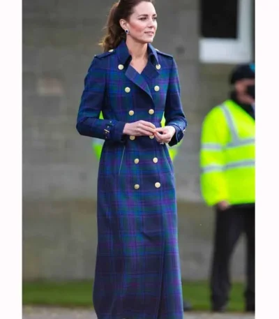 Kate Middleton Tartan Coat