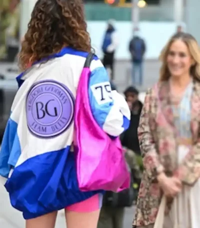 And Just Like That S02 Lisette Blue Jacket