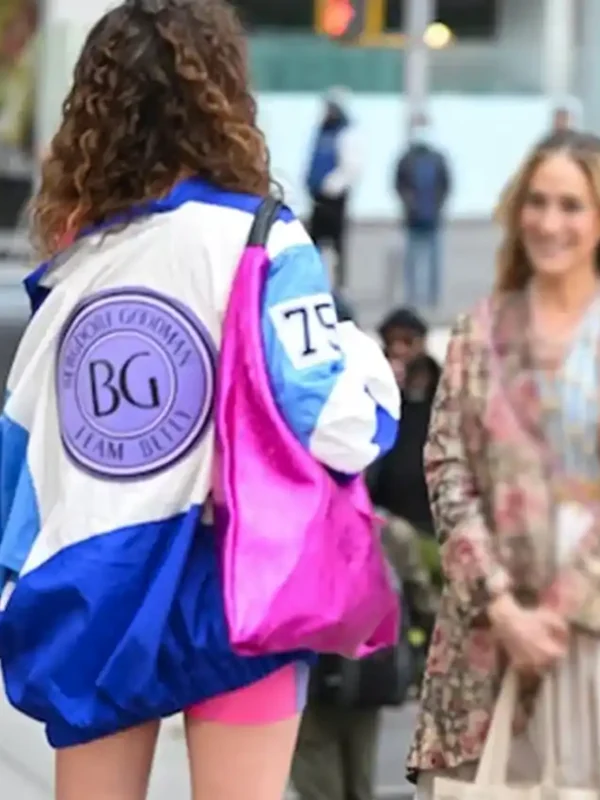And Just Like That S02 Lisette Blue Jacket