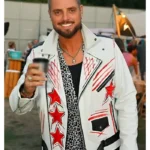 Keith Duffy Flackstock Festival Leather Jacket