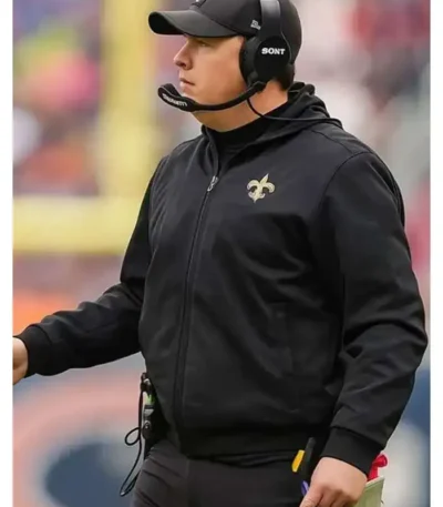 Kellen Moore Black Hooded Jacket