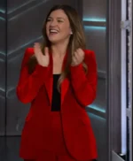 Kelly Clarkson Red Blazer