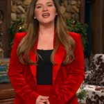 Kelly Clarkson Red Blazer