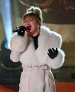 Kelly Clarkson Rockefeller Center Christmas Tree Coat