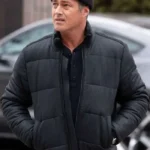 Kelly Severide Chicago Fire S13 Black Puffer Jacket