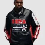 Kevin Durant USA Basketball Leather Jacket