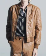 Kevin Jonas Claim To Fame S02 Quilted Leather Jacket