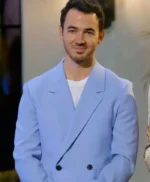 Kevin Jonas Claim to Fame Blue Suit