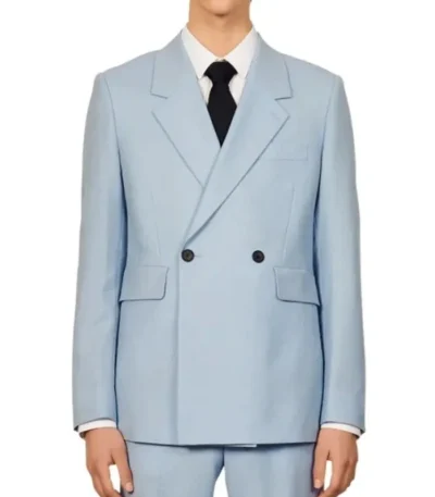 Kevin Jonas Claim to Fame Blue Suit