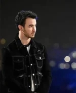 Kevin Jonas Claim to Fame S01 Black Denim Jacket