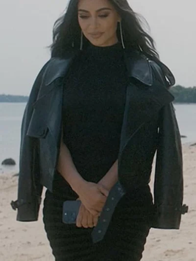 Kim Kardashian American Horror Story S012 Leather Jacket