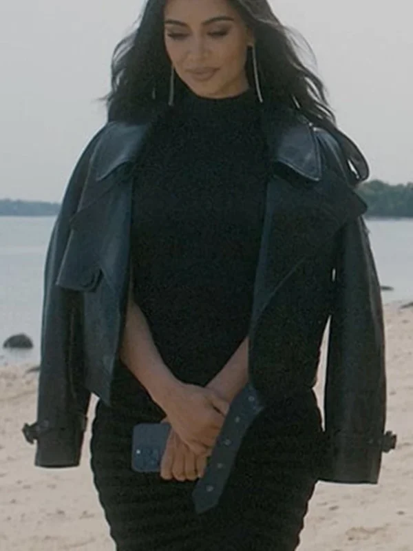 Kim Kardashian American Horror Story S012 Leather Jacket