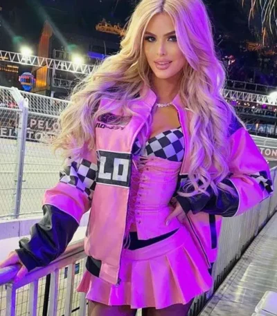 Kina Tavarozi Hello Kitty Pink Racing Jacket