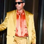 Knicks Game 4 ASAP Rocky Satin Blazer