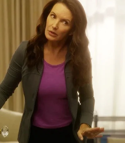 Kristin Davis And Just Like That S03 Track Jacket