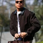 Kylian Mbappe Brown Jacket