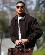 Kylian Mbappe Brown Jacket