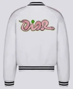 Kylian Mbappe Christian White Varsity Jacket