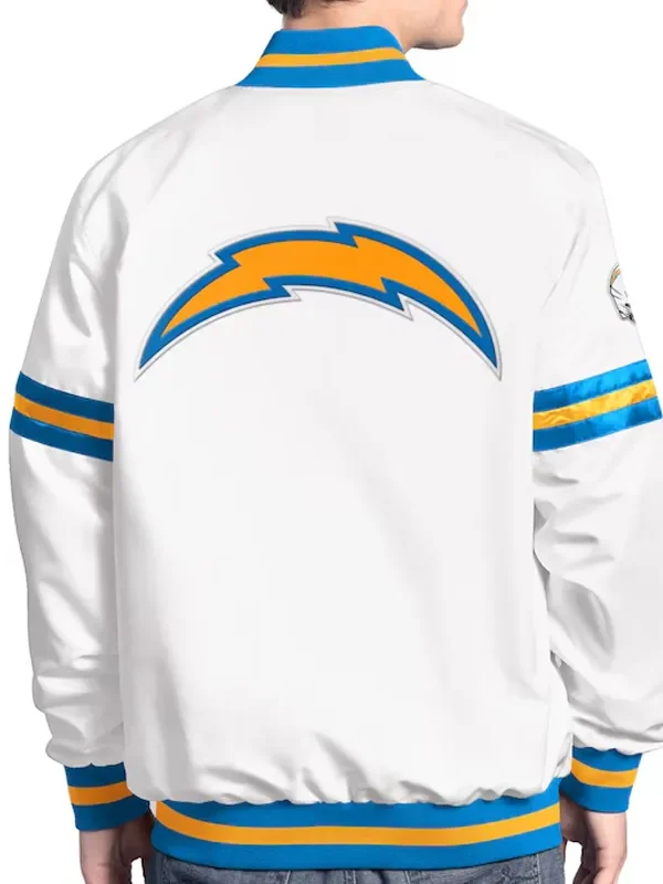 LA Chargers Scout Varsity Satin Jacket