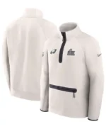 LIX Super Bowl Jalen Hurts White Jacket