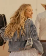 Landman Ainsley Norri Denim Fringe Jacket