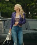 Landman Angela Norris Cropped Leather Jacket