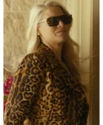Landman Angela Norris Leopard Print Jacket