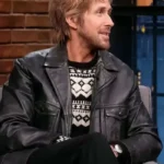 Late Night with Seth Meyers Ryan Gosling Leather Jacket