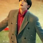Lee Jun-ho Typhoon Family Grey Wool Coat