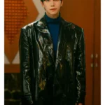 Lee Jun-ho Typhoon Family Leather Coat