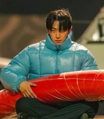 Lee Jun-ho Typhoon Family Puffer Jacket