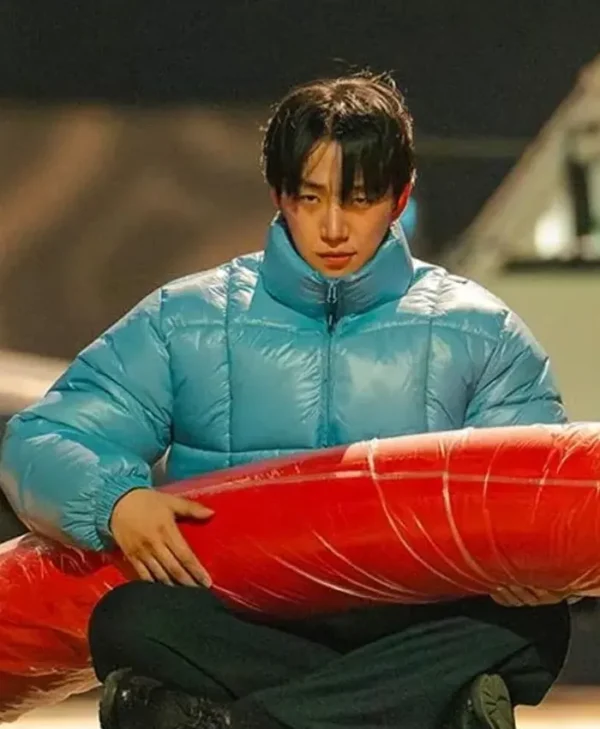 Lee Jun-ho Typhoon Family Puffer Jacket