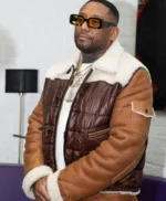 Let’s Rap About It Podcast Maino Leather Jacket