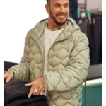 Lewis Hamilton Quilted Puffer Jacket