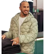 Lewis Hamilton Quilted Puffer Jacket