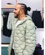 Lewis Hamilton Quilted Puffer Jacket