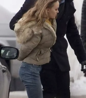 Lily-Rose Depp Crisis Parka Jacket With Hood