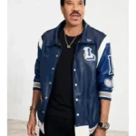 Lionel Richie American Idol Blue Varsity Jacket