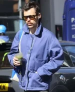 Harry Styles London Blue Cotton Jacket