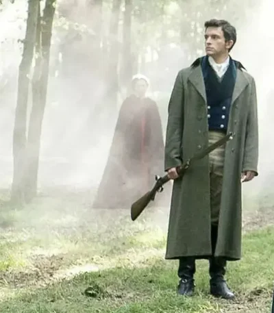 Lord Anthony Bridgerton Green Trench Coat