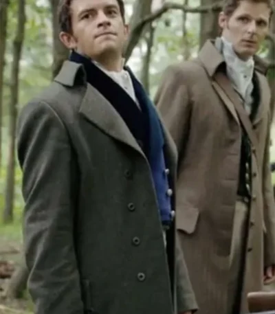 Lord Anthony Bridgerton Green Trench Coat