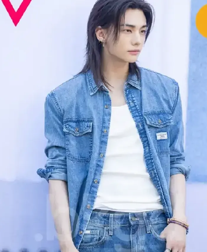 Los Angeles 2026 Hyunjin Denim Jacket Los Angeles 2026 Hyunjin Denim Jacket