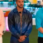 Love Island USA S08 Gabriel Vasconcelos Leather Jacket
