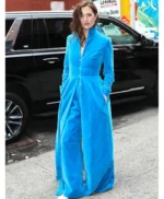 Love Story Screening Grace Gummer Blue Coat