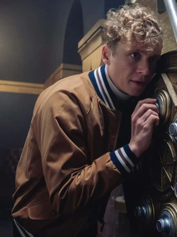 Ludwig Dieter Army of Thieves Brown Bomber Jacket