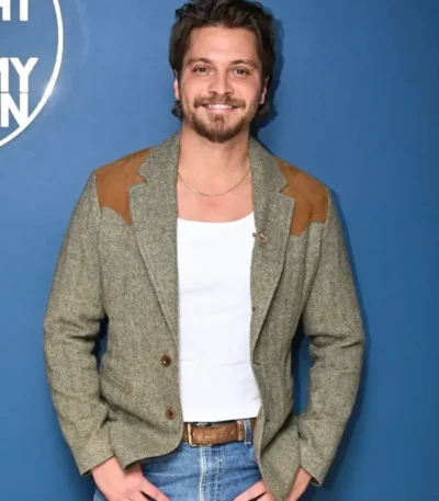 Luke Grimes The Tonight Show S13 Blazer