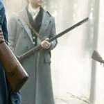 Luke Thompson Bridgerton Grey Trench Coat